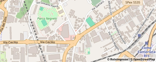 Mappa Como