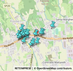 Mappa Via S. Pio X, 31010 Fonte TV, Italia (0.342)