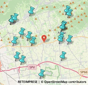 Mappa Via S. Pio X, 31010 Fonte TV, Italia (4.7425)