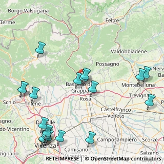 Mappa Via Andolfatto Fratelli, 36060 Romano D'ezzelino VI, Italia (22.40684)