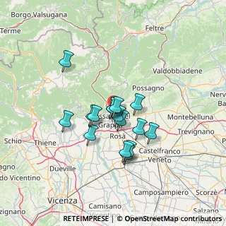 Mappa Via Fratelli Andolfatto, 36060 Romano D'ezzelino VI, Italia (10.01813)