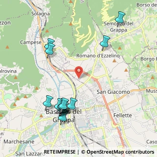 Mappa Via Andolfatto Fratelli, 36060 Romano D'ezzelino VI, Italia (2.31)