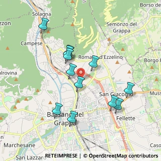 Mappa Via Fratelli Andolfatto, 36060 Romano D'ezzelino VI, Italia (1.78083)