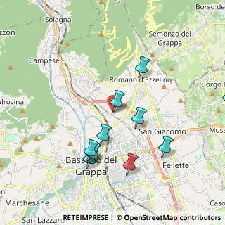 Mappa Via Fratelli Andolfatto, 36060 Romano D'ezzelino VI, Italia (2.23167)