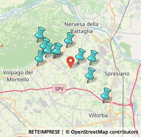 Mappa Via G. B. Canal, 31040 Giavera del Montello TV, Italia (2.89364)