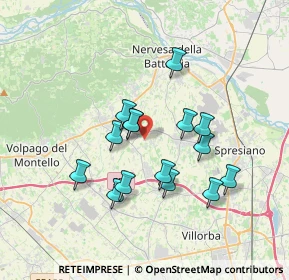 Mappa Via G. B. Canal, 31040 Giavera del Montello TV, Italia (3.01667)