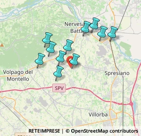 Mappa Via G. B. Canal, 31040 Giavera del Montello TV, Italia (2.98091)