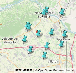 Mappa Via G. B. Canal, 31040 Giavera del Montello TV, Italia (3.83667)
