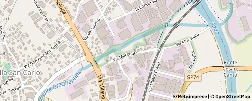 Mappa Olginate