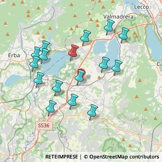 Mappa Via Aldo Moro, 23847 Molteno LC, Italia (4.01938)