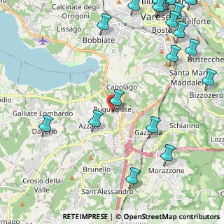 Mappa Via Bellini, 21020 Buguggiate VA, Italia (3.247)