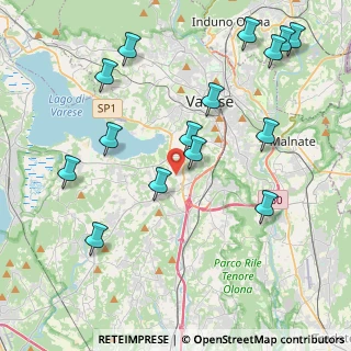 Mappa Via Bellini, 21020 Buguggiate VA, Italia (4.72133)