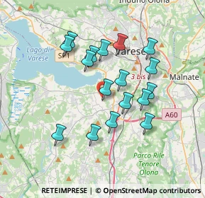 Mappa Cascina Ninet, 21022 Azzate VA, Italia (3.13118)