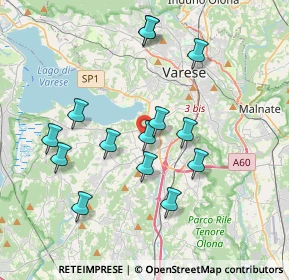 Mappa Cascina Ninet, 21022 Azzate VA, Italia (3.56929)