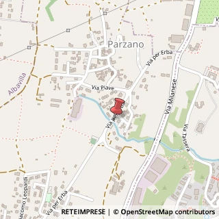 Mappa Strada Comunale dei Dottorini, 19, 22030 Albavilla, Como (Lombardia)