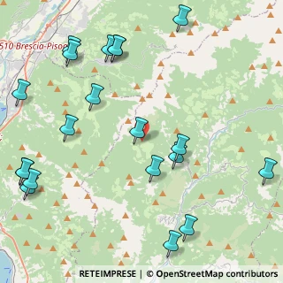 Mappa Via Case Sparse Mondaro Monte, 25060 Pezzaze BS, Italia (5.5905)