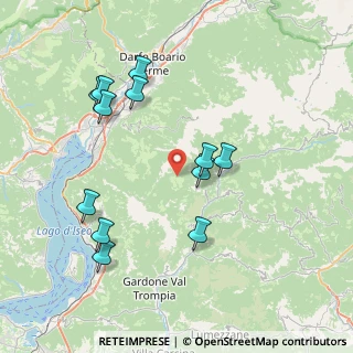 Mappa Via Case Sparse Mondaro Monte, 25060 Pezzaze BS, Italia (7.93333)
