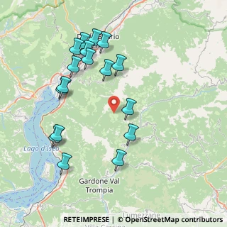 Mappa Via Case Sparse Mondaro Monte, 25060 Pezzaze BS, Italia (8.27294)