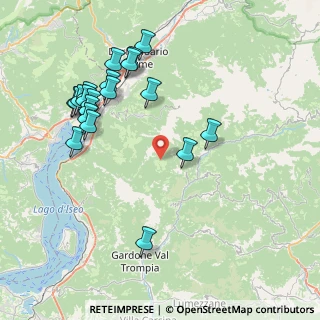 Mappa Via Case Sparse Mondaro Monte, 25060 Pezzaze BS, Italia (8.7345)
