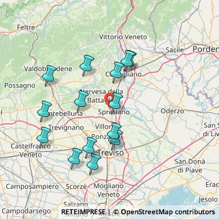 Mappa Via Marmolada, 31027 Spresiano TV, Italia (15.05)