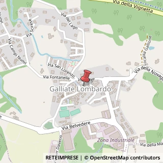 Mappa Via Carletto Ferrari, 9, 21020 Galliate Lombardo, Varese (Lombardia)