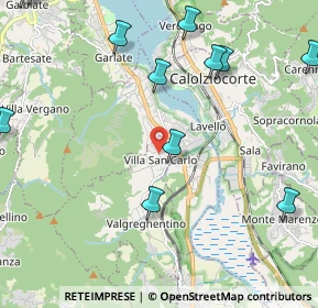 Mappa Via Stucchi Don Satiro, 23857 Valgreghentino LC, Italia (2.85167)