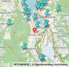 Mappa Via Stucchi Don Satiro, 23857 Valgreghentino LC, Italia (2.416)