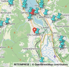Mappa Via Stucchi Don Satiro, 23857 Valgreghentino LC, Italia (2.8005)