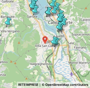 Mappa Via Stucchi Don Satiro, 23857 Valgreghentino LC, Italia (2.381)