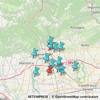 Mappa Via Molinetto, 36060 Romano D'ezzelino VI, Italia (6.03615)