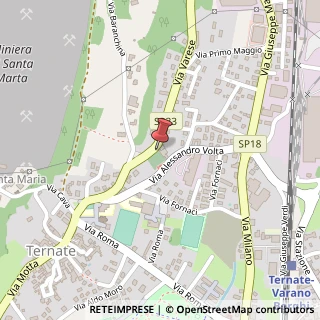 Mappa Via Varese, 7, 21020 Ternate, Varese (Lombardia)