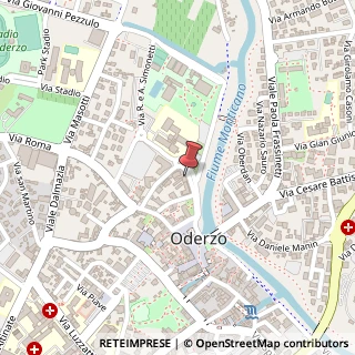 Mappa Piazzale Europa, 11, 31046 Oderzo, Treviso (Veneto)