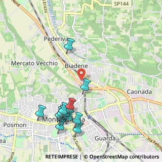 Mappa Vicolo Boccacavalla, 31044 Montebelluna TV, Italia (1.16846)