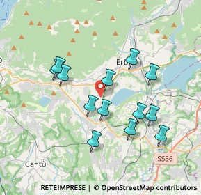 Mappa Via Pascoli, 22030 Orsenigo CO, Italia (3.35231)