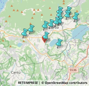 Mappa Via Pascoli, 22030 Orsenigo CO, Italia (3.74615)
