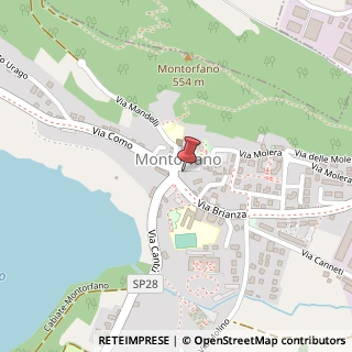 Mappa Piazza Roma, 7, 22030 Montorfano, Como (Lombardia)