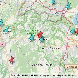 Mappa Piazza Umberto I, 22077 Olgiate Comasco CO, Italia (7.59)