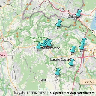Mappa Piazza Umberto I, 22077 Olgiate Comasco CO, Italia (3.76)