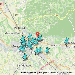 Mappa Via Bonetto, 31044 Montebelluna TV, Italia (1.90444)
