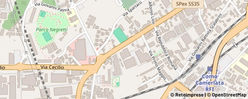 Mappa Como