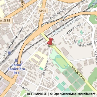Mappa Via Belvedere, 2, 22100 Como, Como (Lombardia)