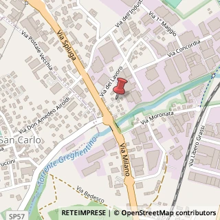 Mappa Via Spluga, 80, 23854 Olginate, Lecco (Lombardia)