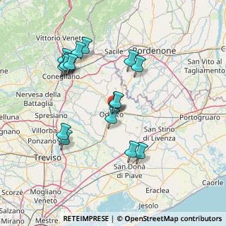 Mappa Via Postumia di Camino, 31046 Oderzo TV, Italia (14.67125)