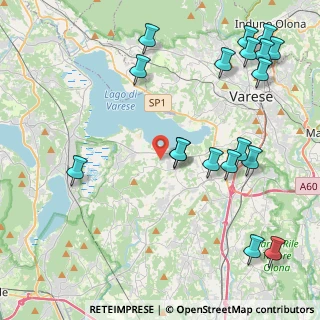 Mappa Via Apollonio, 21020 Galliate Lombardo VA, Italia (5.28389)