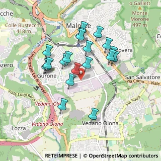 Mappa Via G. di Vittorio, 21046 Malnate VA, Italia (0.827)
