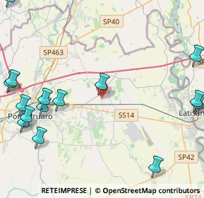 Mappa Viale Olimpia, 30025 Fossalta di Portogruaro VE, Italia (6.23563)
