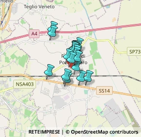 Mappa Viale Olimpia, 30025 Fossalta di Portogruaro VE, Italia (0.823)