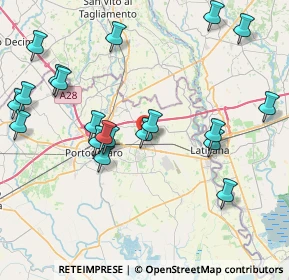 Mappa Viale Olimpia, 30025 Fossalta di Portogruaro VE, Italia (9.067)