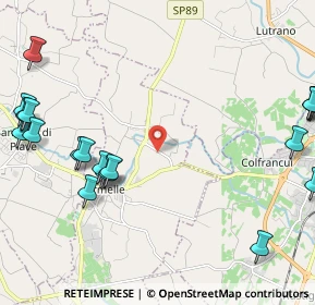 Mappa Via Campagnola, 31024 Ormelle TV, Italia (2.961)