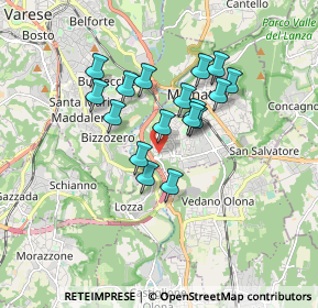 Mappa Via Adua, 21046 Malnate VA, Italia (1.34647)